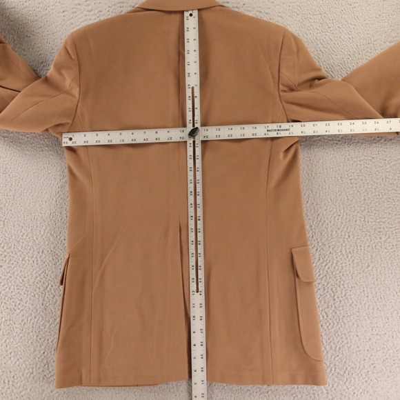 VTG Aerea Jacket S 38R Brown Blazer Sport Coat Patch Pockets - Picture 10 of 16
